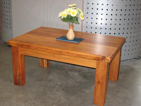 recycled rimu coffee tables