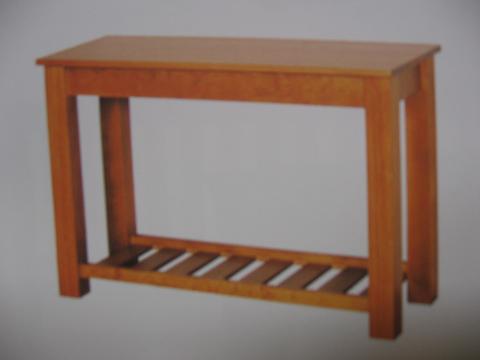 pine hall tables