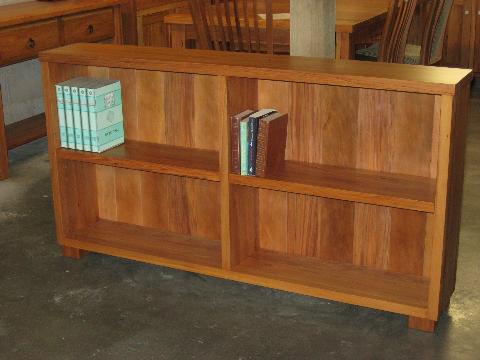 recycled rimu bookcases