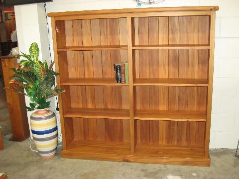 recycled rimu bookcases