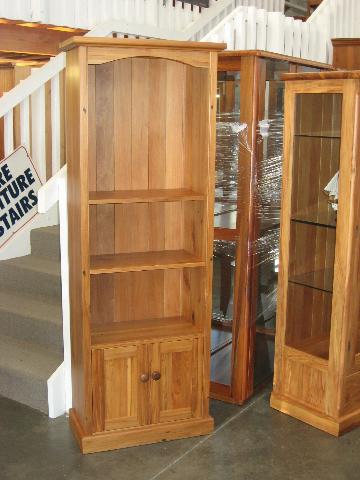 recycled rimu bookcases