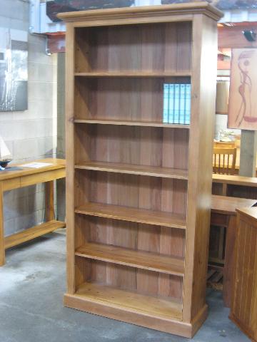 recycled rimu bookcases