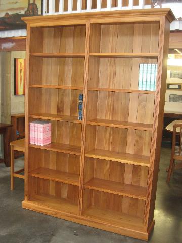 recycled rimu bookcases