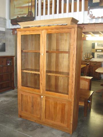 recycled rimu bookcases