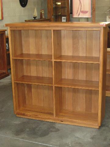 recycled rimu bookcases