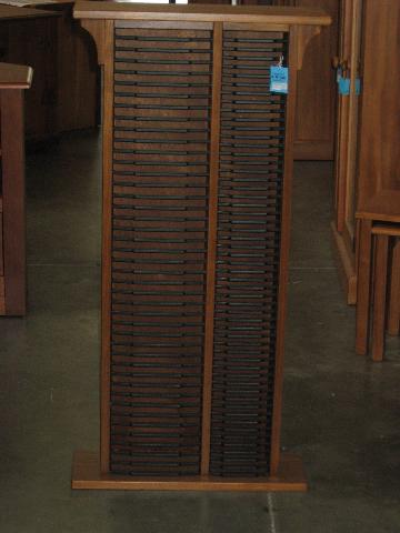 pine CD/DVD rack & storage