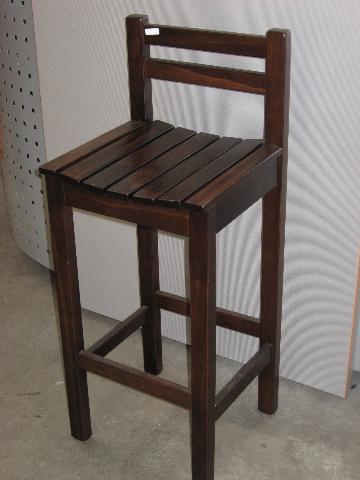 pine barstools, bench seats